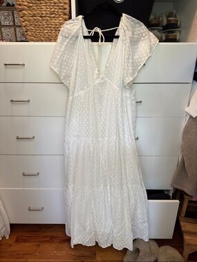 white christmas dresses Air Linen Corset Midi Dress Olive / 10 main image 1